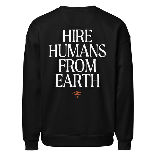 Hire Humans From Earth Oversized Crewneck