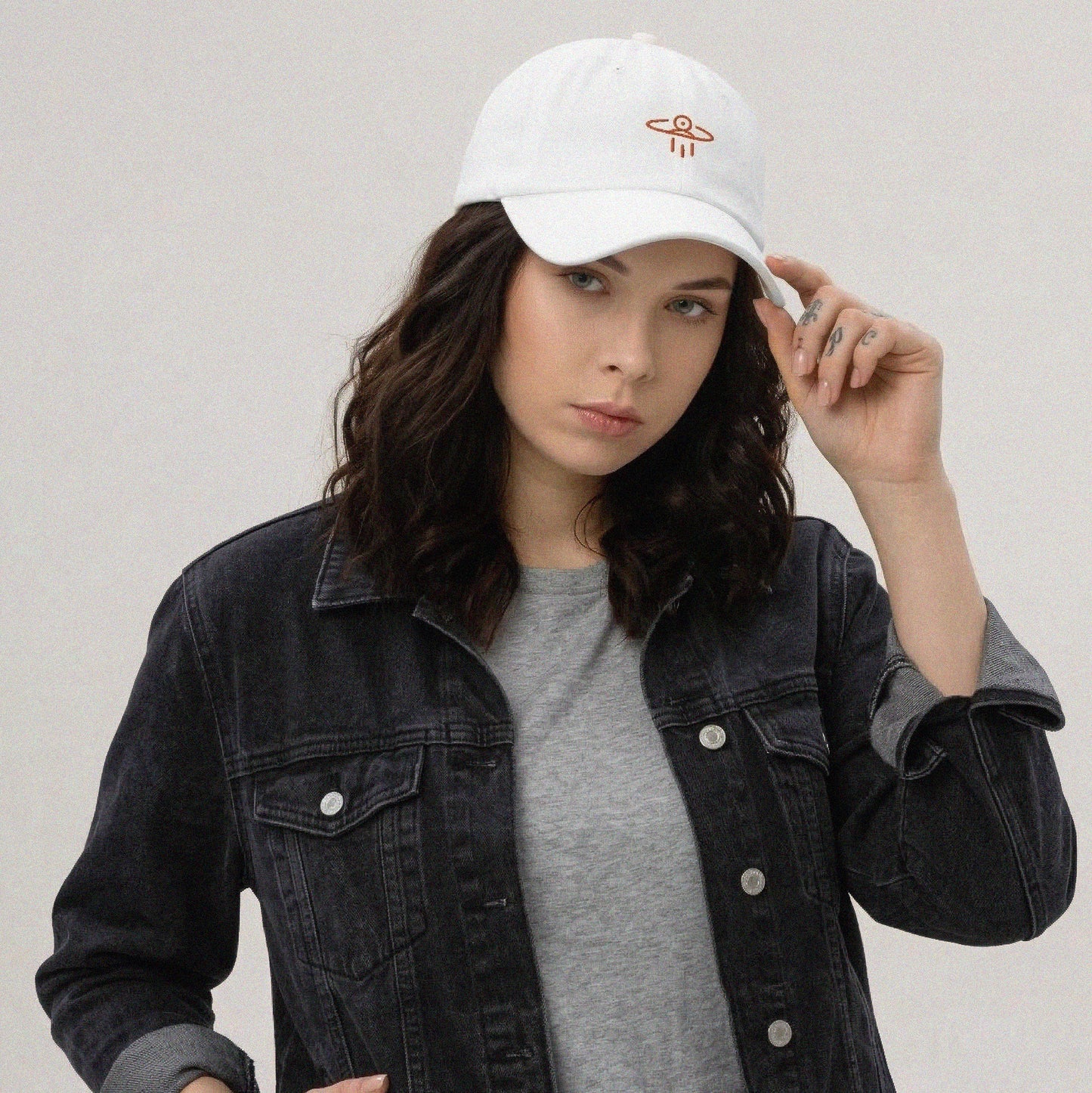 Minimal Logomark Dad Hat