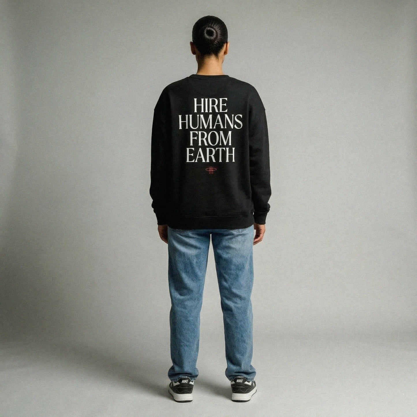 Hire Humans From Earth Oversized Crewneck