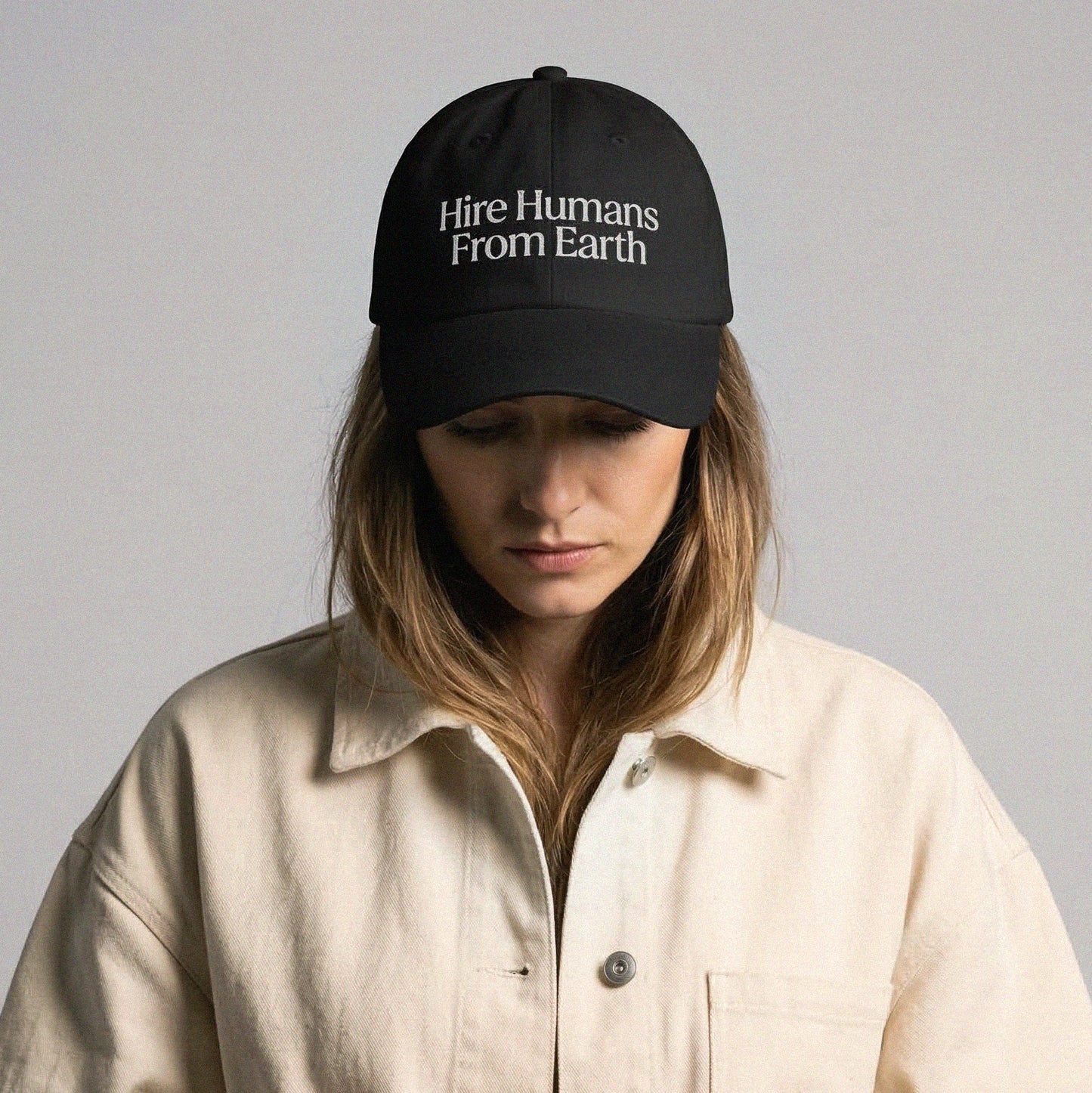 Hire Humans From Earth Dad Hat